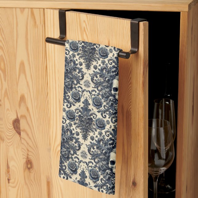 Paño De Cocina Punk barroco - Victoria gótica (Pliegue de tercios)