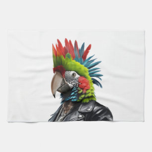 Paño De Cocina Punk Parrot