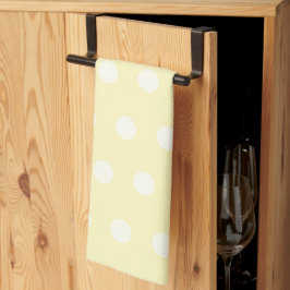 Paño De Cocina Puntos amarillos Poka