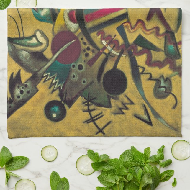 Paño De Cocina Puntos de Wassily Kandinsky, Expresionismo antiguo (Doblado)