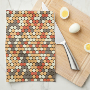 Paño De Cocina Puntos retro