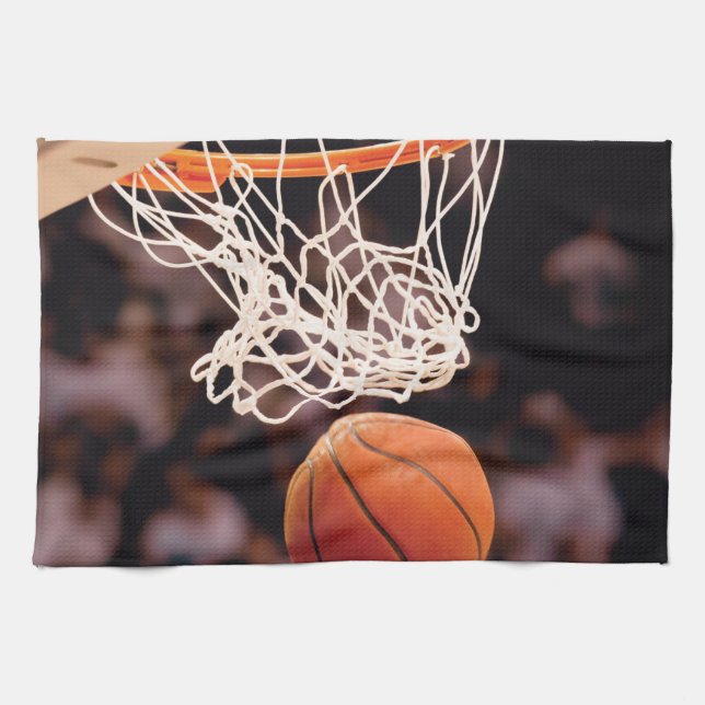 Paño De Cocina Puntuación de baloncesto (Horizontal)