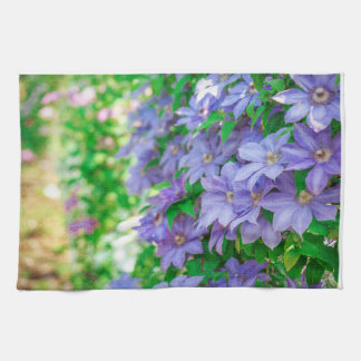 Paño De Cocina Purple Clematis flower ランチョンマット
