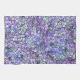Paño De Cocina Purple hydrangea flowers