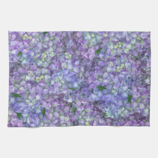 Paño De Cocina Purple hydrangea flowers