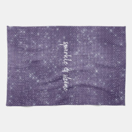 Paño De Cocina Púrpura parquea