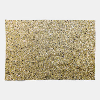 Paño De Cocina Purpurina Gritty Gold