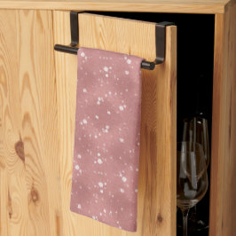 Paño De Cocina Purpurina Rosa