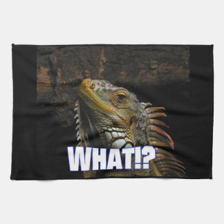 Paño De Cocina ¿¡Qué!? Iguana