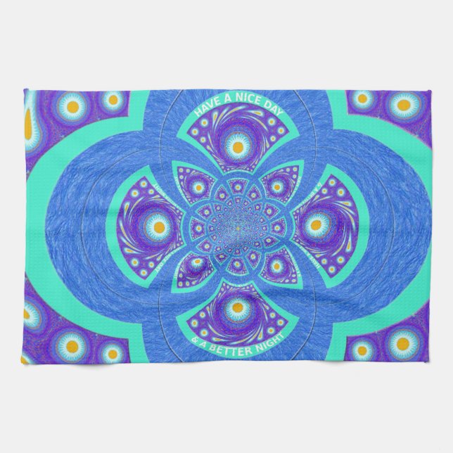 Paño De Cocina Que tengas un día más agradable (Horizontal)