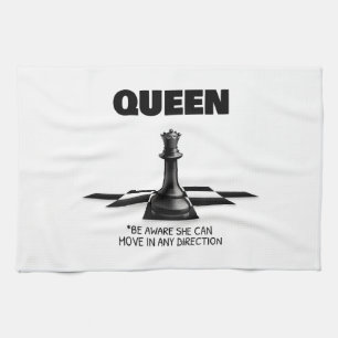 Paño De Cocina Queen Chess Tenga En Cuenta Que Puede Moverse En C
