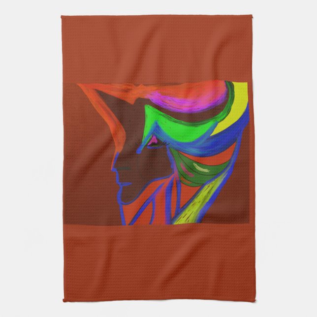 Paño De Cocina Queen of the Mermaids Kitchen Towel (Vertical)