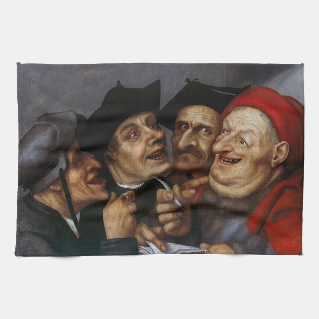Paño De Cocina Quentin Matsys - El Acuerdo de Compra (Horizontal)