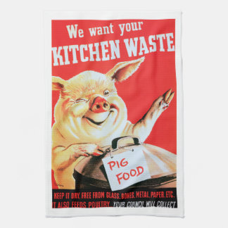 Paño De Cocina Queremos tu comida