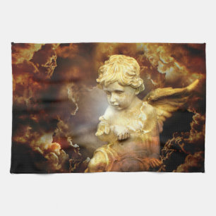 Paño De Cocina Querube divina del ángel