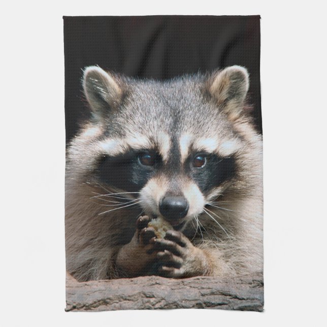 Paño De Cocina Raccoon 004 (Vertical)