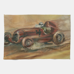 Paño De Cocina Racecar de Le Mans por Ethan Harper