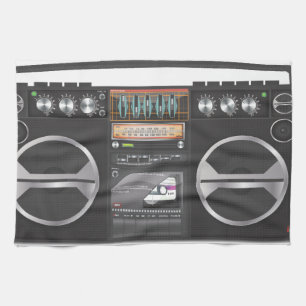 Paño De Cocina Radiograbadora boombox