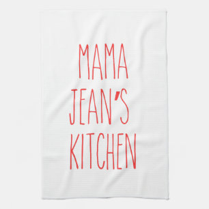 Paño De Cocina RAE DUNN Inspira Nombre Personalizado Cocina Horne