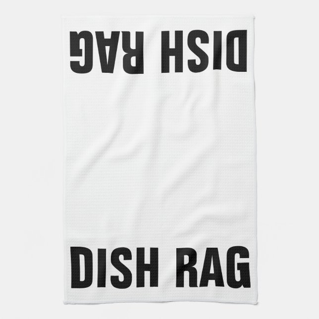 Paño De Cocina RAG de DISH Obvio (Vertical)