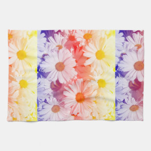 Paño De Cocina Rainbow Daisies