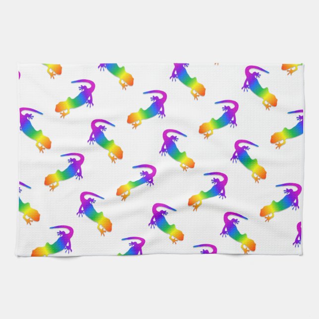 Paño De Cocina Rainbow Salamander (Horizontal)