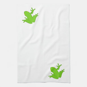 Paño De Cocina Rana verde