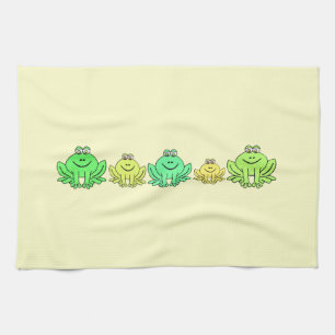 Paño De Cocina ¡Ranas!