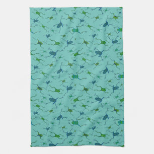 Paño De Cocina Ranas divirtiéndose
