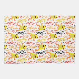 Paño De Cocina Ranas juguetonas