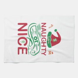 Paño De Cocina Ranas Navidades traviesas o bellas con Santa Desig