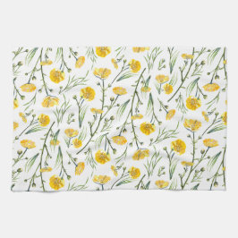 Paño De Cocina Ranúnculos