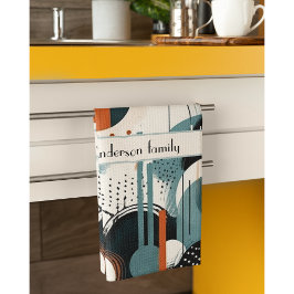 Paño De Cocina Ranura de Scandi, personalizado