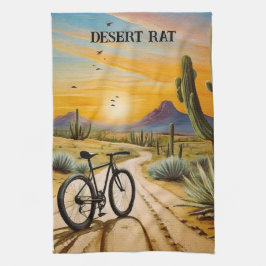 Paño De Cocina Rata del desierto, personalizable