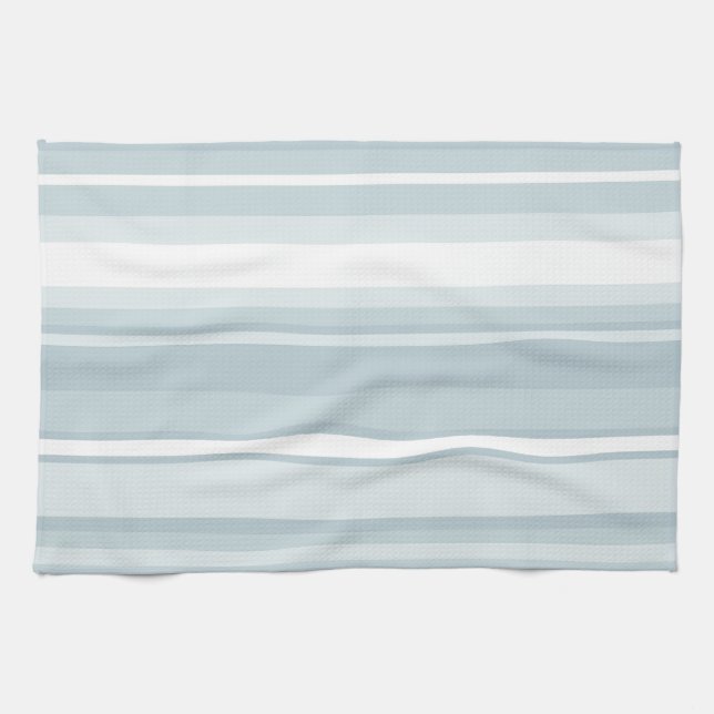 Paño De Cocina Rayas azul hielo (Horizontal)