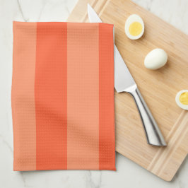 Paño De Cocina Rayas bicolor naranjas