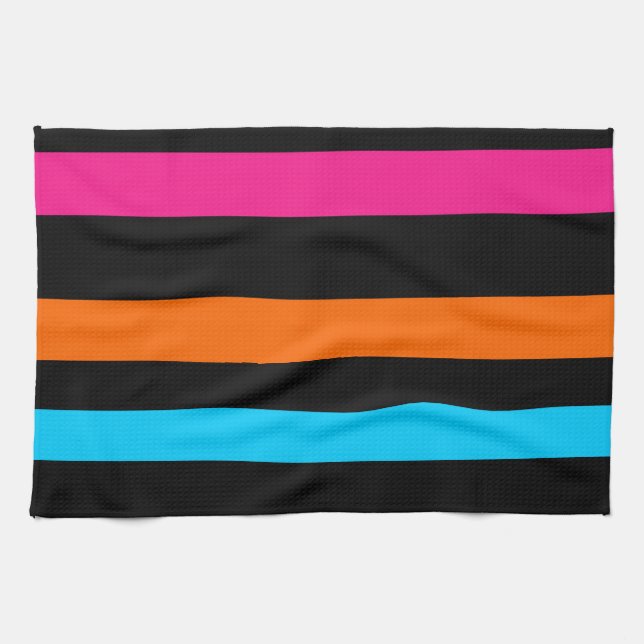 Paño De Cocina Rayas coloridas (Horizontal)