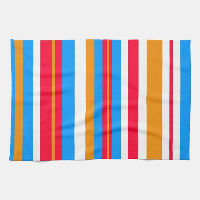 Paño De Cocina rayas coloridas (Horizontal)