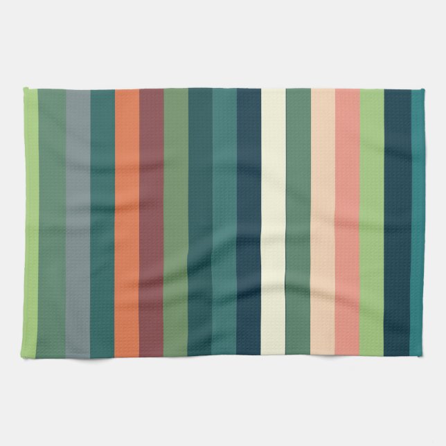 Paño De Cocina Rayas de color (Horizontal)
