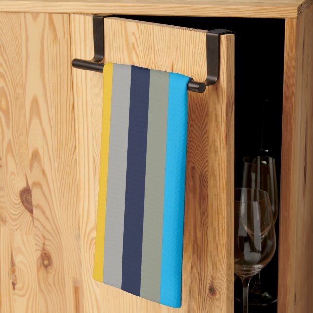 Paño De Cocina Rayas de colores (Pliegue de tercios)