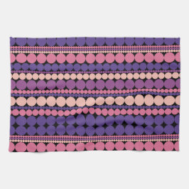 Paño De Cocina Rayas de punto geométrico retro