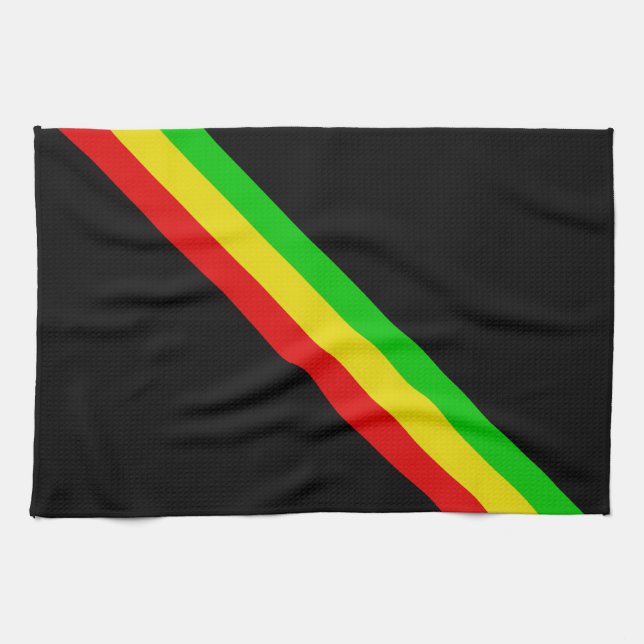 Paño De Cocina Rayas de Rasta (Horizontal)