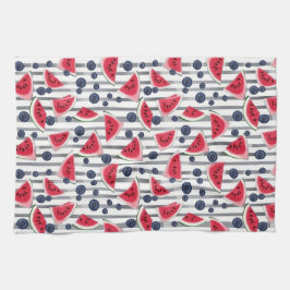 Paño De Cocina Rayas de sandía de verano