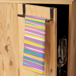 Paño De Cocina Rayas de verano verticales brillantes