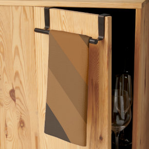 Paño De Cocina Rayas diagonales rubias