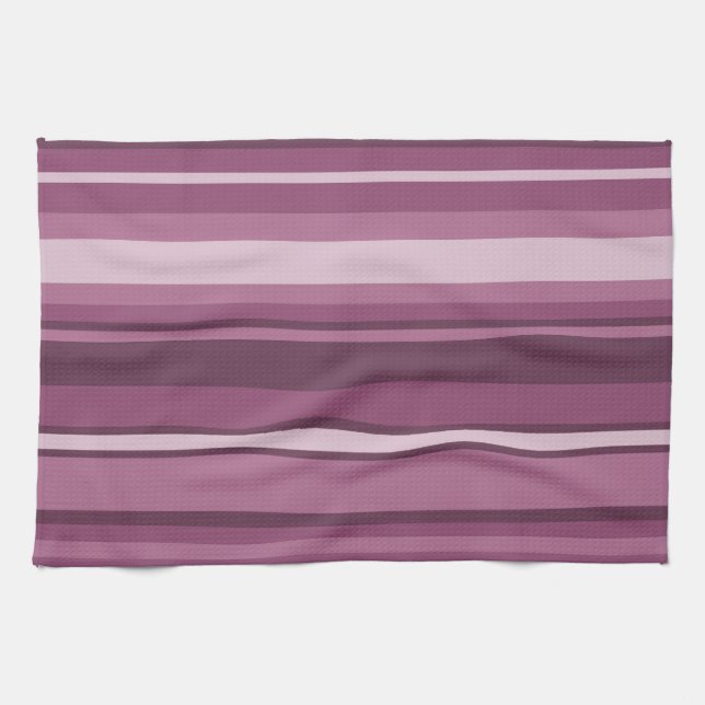 Paño De Cocina Rayas malvas (Horizontal)