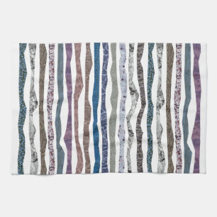 Paño De Cocina Rayas minerales