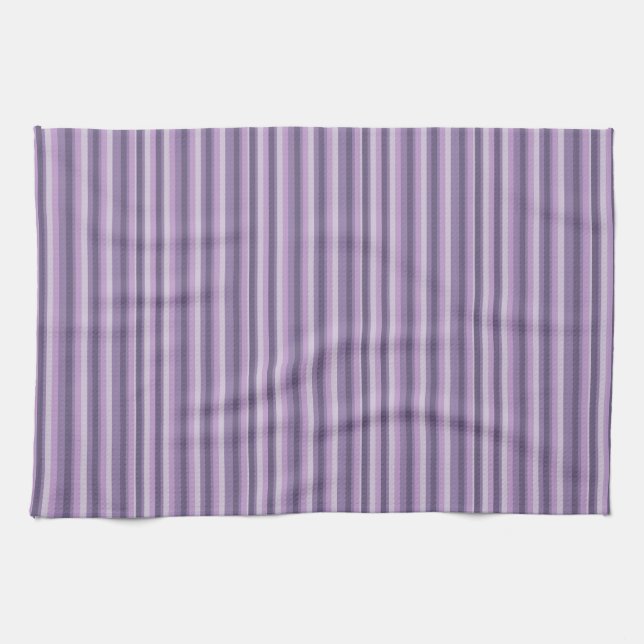 Paño De Cocina Rayas moradas (Horizontal)