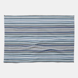 Paño De Cocina Rayas moradas y grises