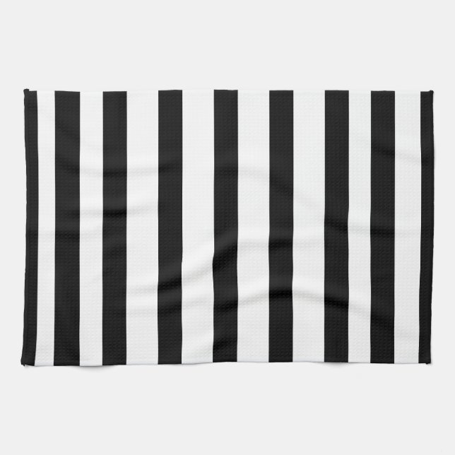 Paño De Cocina Rayas Negras (Horizontal)